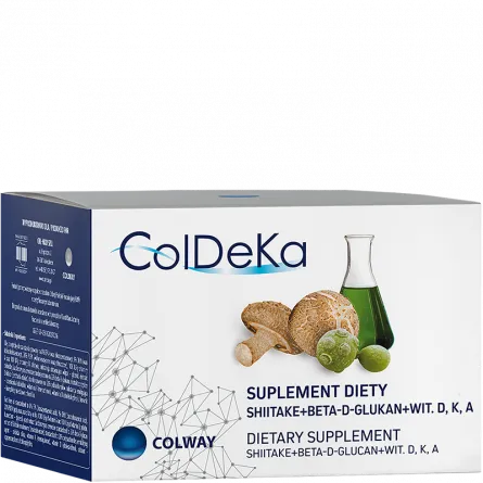 ColDeKa -  komplex vitamínov A, D, K, Beta-D-Glukan, 60 tbl