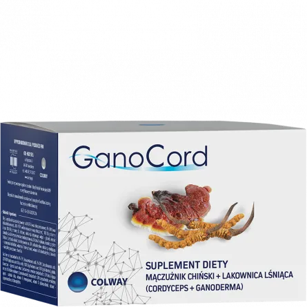 GanoCord - podpora vitality a imunity 60 kps.