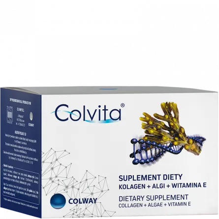 Prírodný živý kolagén Colvita 60 tbl, 120 tbl
