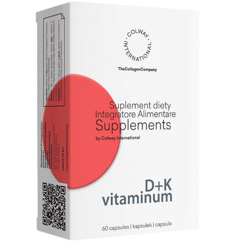 Vitaminum D+K, 60 kps 1