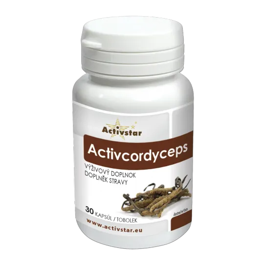 Activ Cordyceps - podpora vitality a imunity 30 kps.