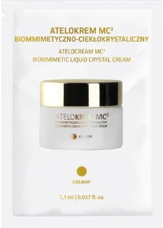 Tester - Atelokrém MC2 - biomimetický pleťový krém s tekutými kryštálmi 1ks - 1,1ml