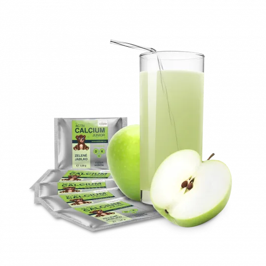 Activ Calcium Junior drink zelené jablko 20ks