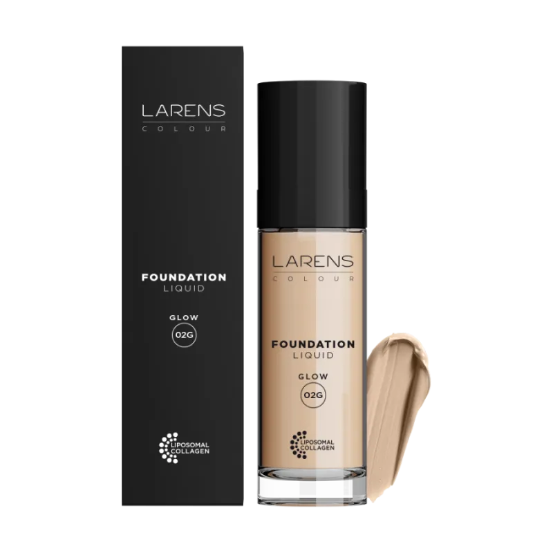 Rozjasňujúci Make-up Larens Colour Liquid Foundation Glow 30 ml