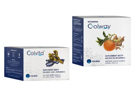 Kolagén Colvita 120 tbl. + Vitamín C-olway 100 tbl.