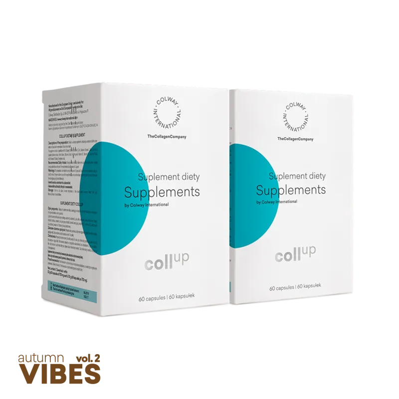 CollUp - regeneračný prípravok s kolagénom na vlasy, kožu, nechty 2x60 kps